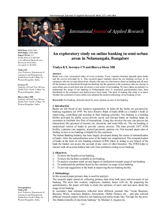 INTERNATIONAL BANKING RESEARCH NETWORK